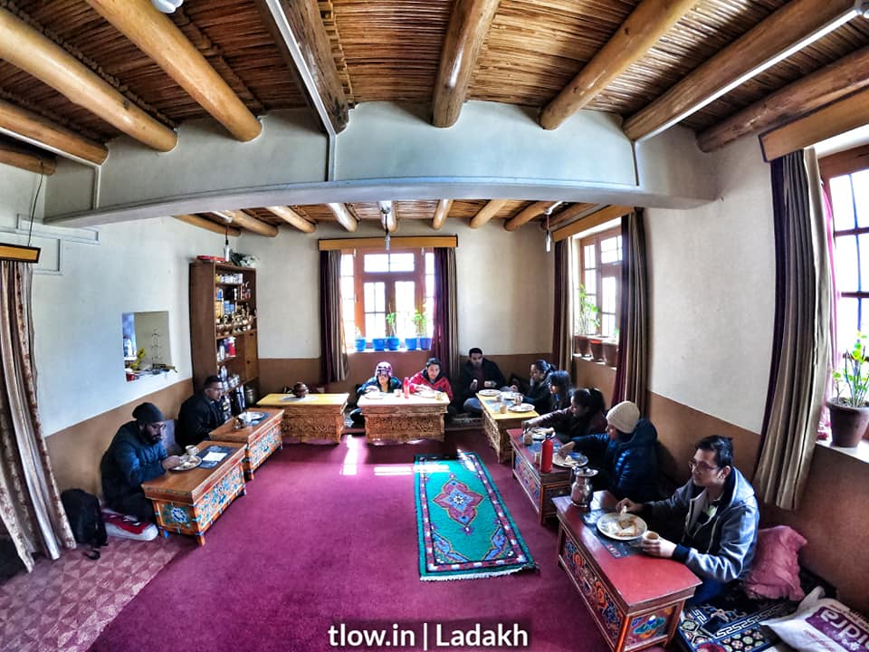 Breakfast in ladakh