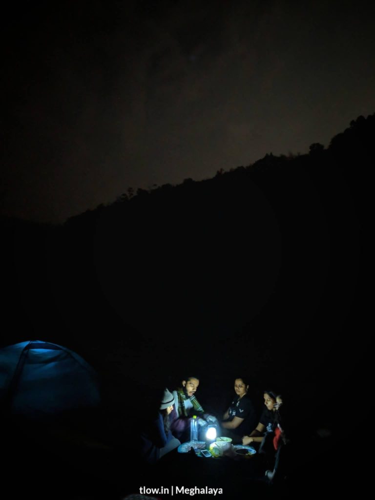 Dawki night camping
