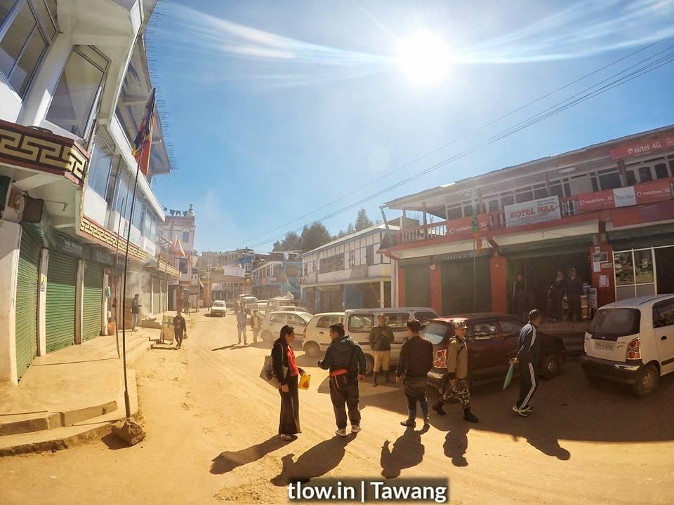 Down town Tawang
