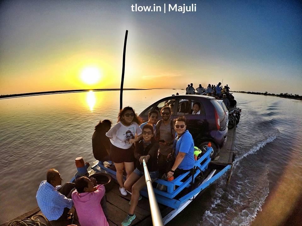 Majuli river ferry