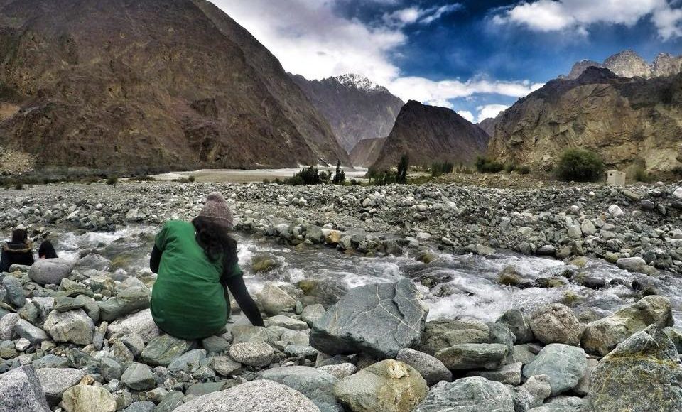 Ladakh by the river