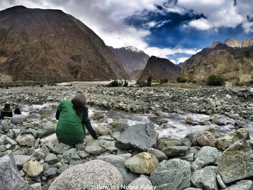 Ladakh by the river