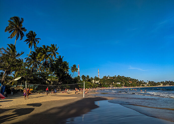 Mirissa beach Sri Lanka feb 2018