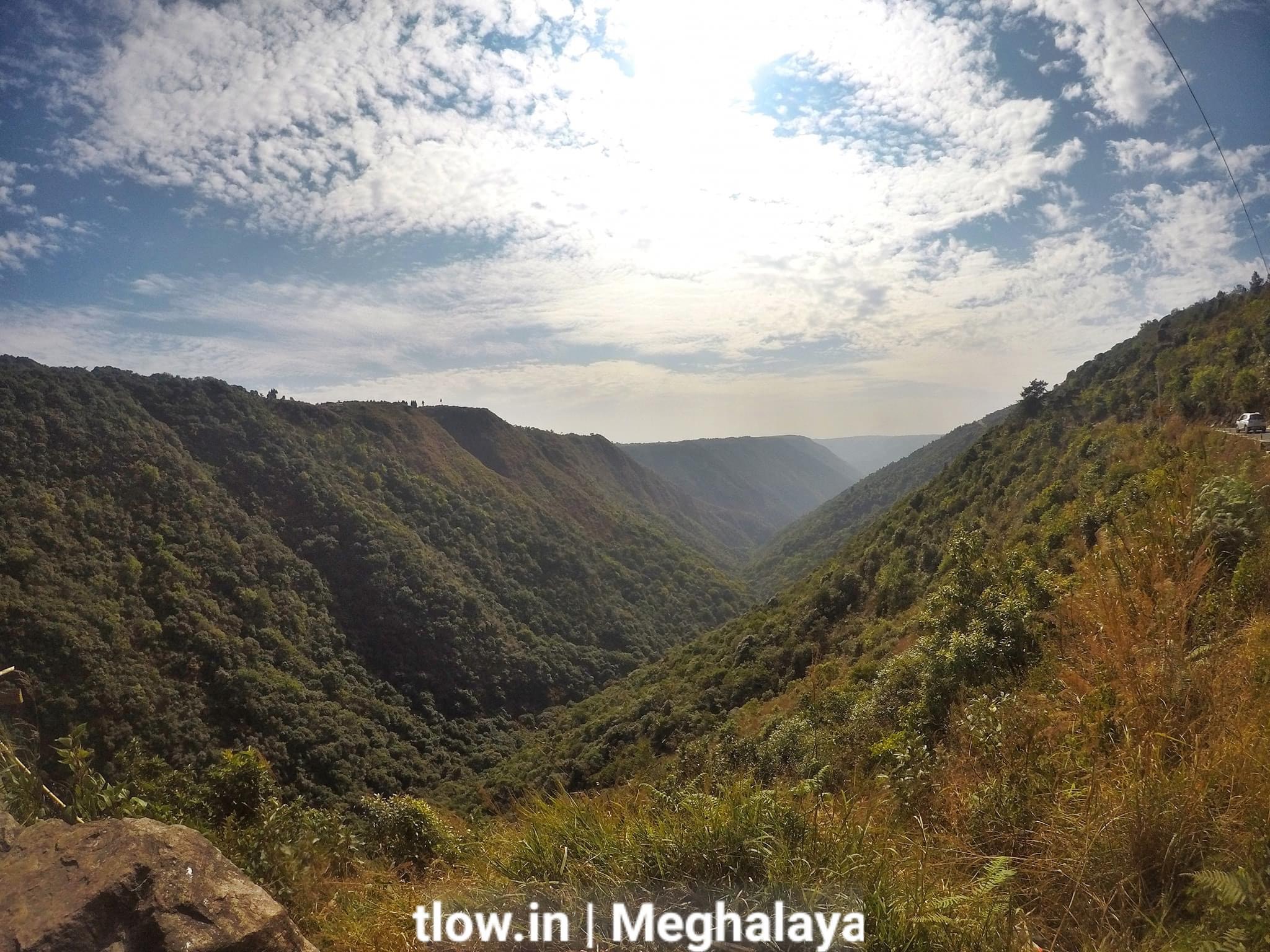 Shillong Meghalaya valley view