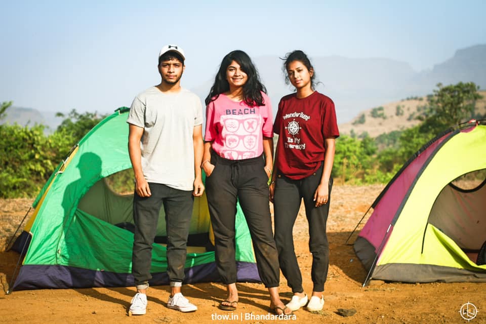 Bhandardara camping tent 