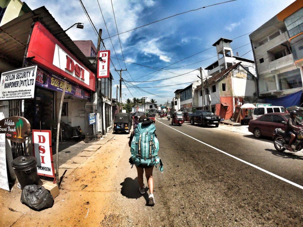Streets of Hikkaduwa 
