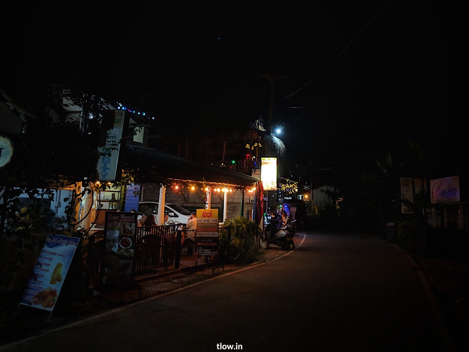 Night walks at Hikkaduwa 