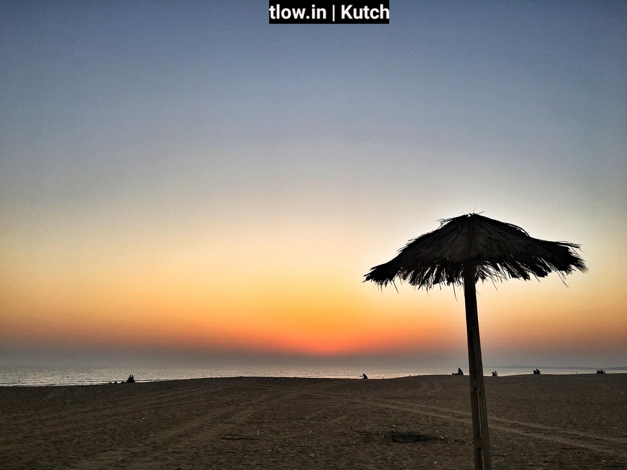 Mandvi beach sunset