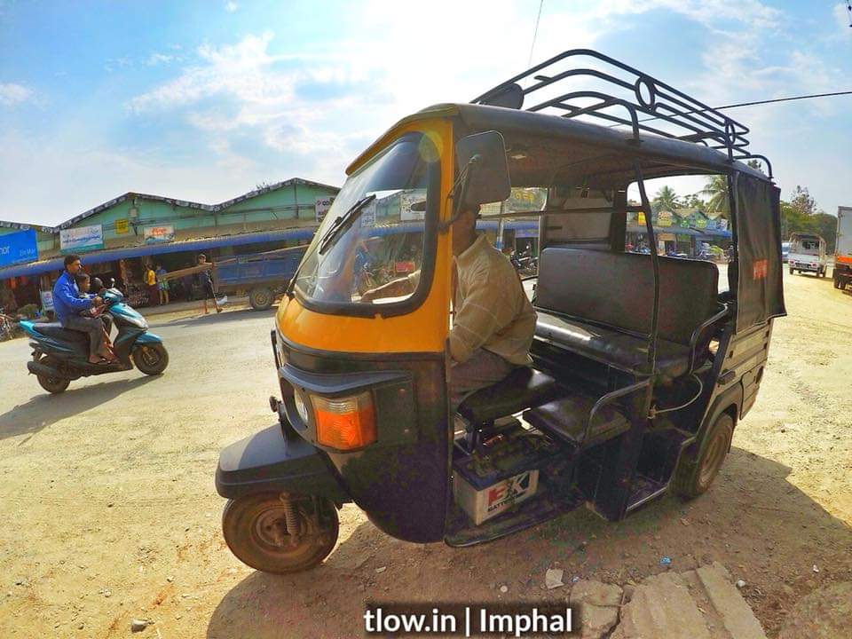 Rickshaw in Imphal