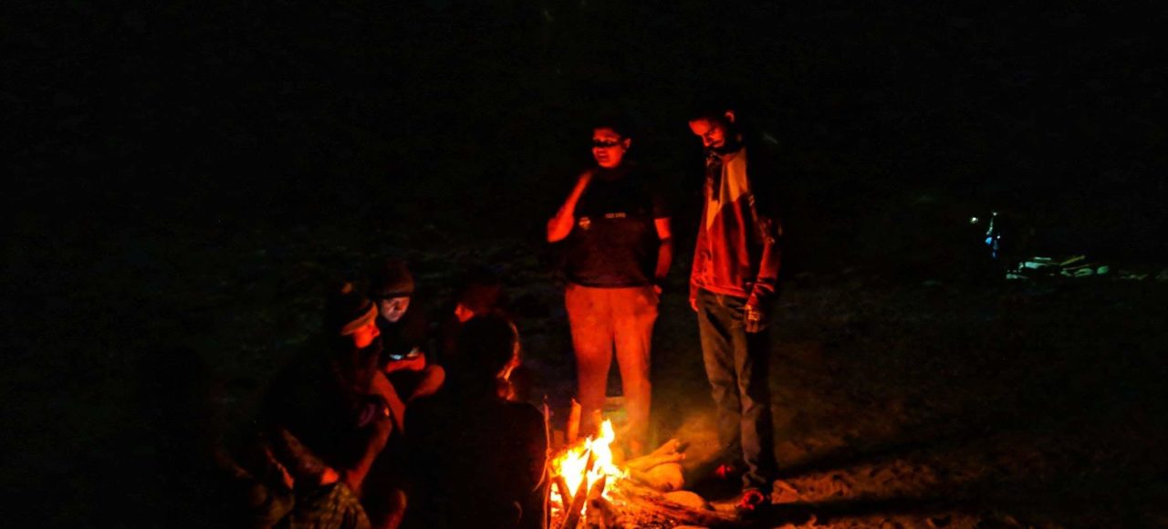 Dawki Camping Night