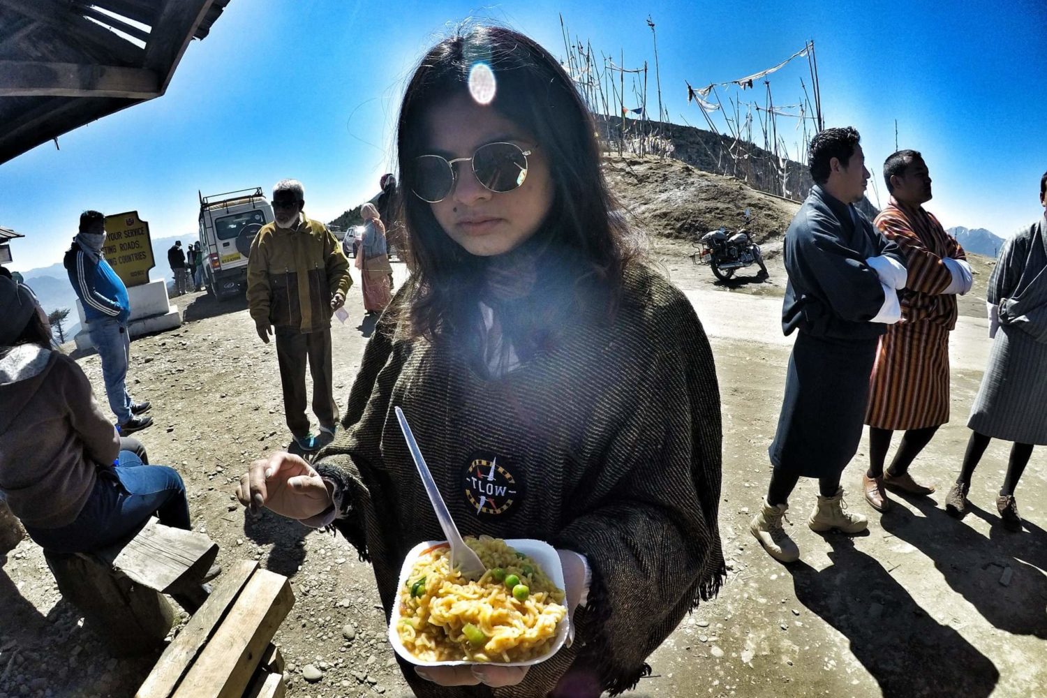 Maggie in Bhutan