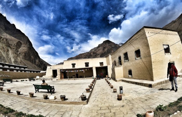 Tabo monastery front view