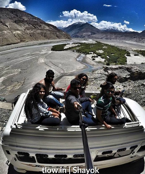 Shayok road Leh Ladakh