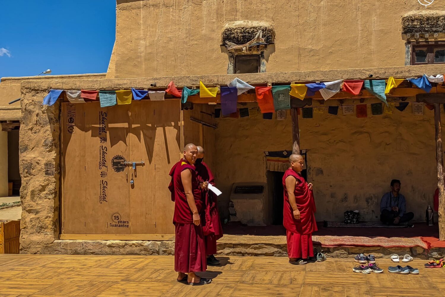 Monks in Tabo