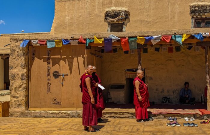 Monks in Tabo
