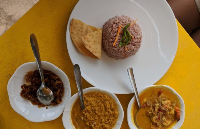 Sri Lankan Curry and Rice