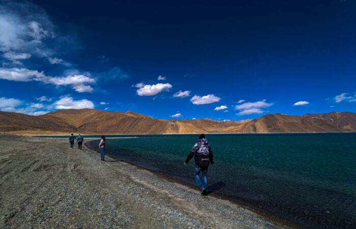 Pangong Tso walk, Leh-Ladakh