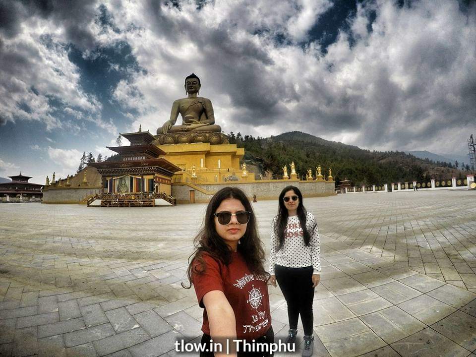 Thimphu Gold Buddha statue