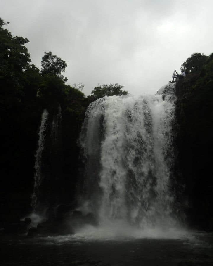 Waterfall in the western ghats 