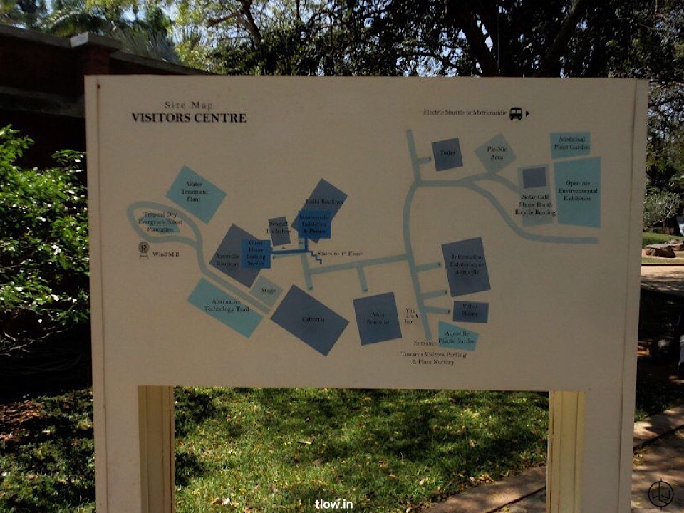 Auroville site map
