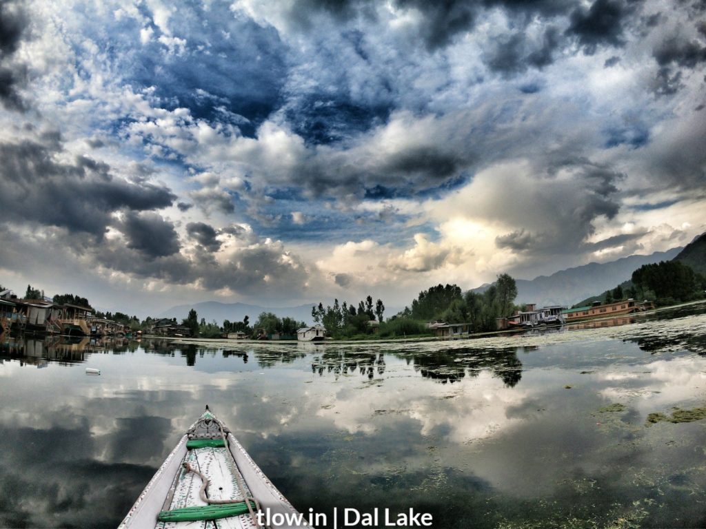 Open sky’s in Daal lake 