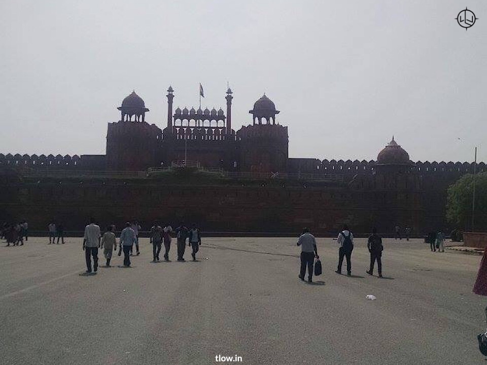 Outside Red Fort