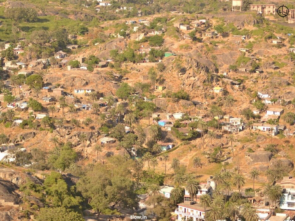 The village settlement near MT abu