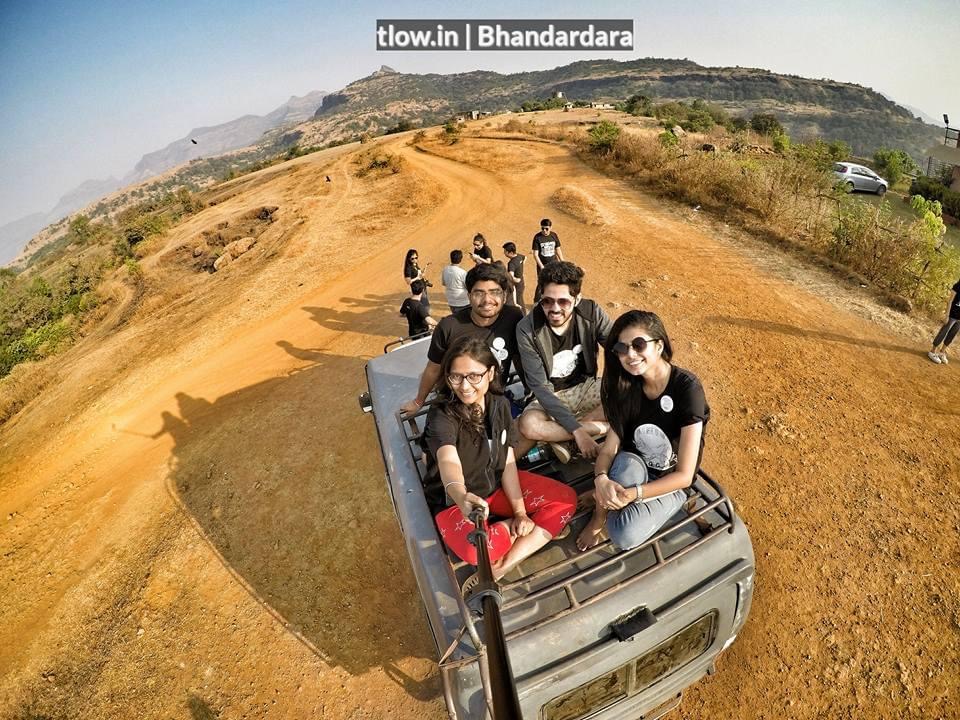 Jeep selfie at Bhandardara 