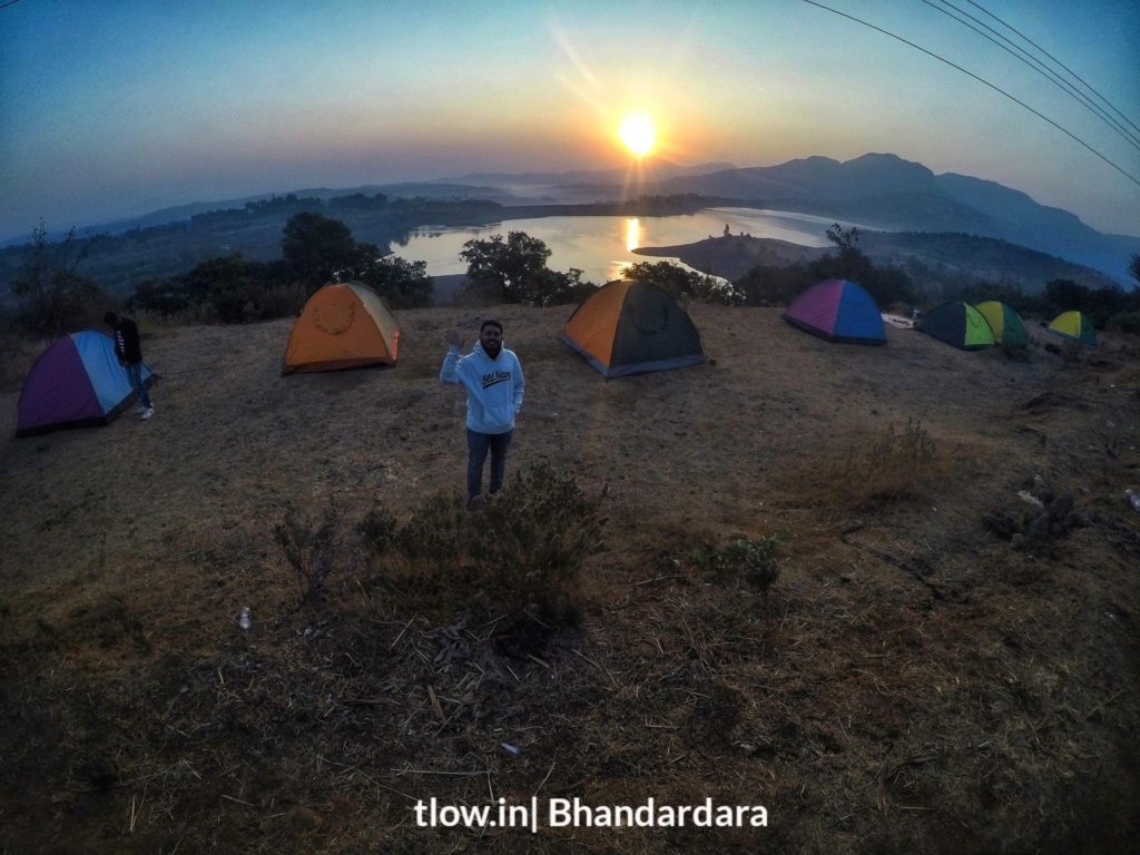 Camping at Bhandardara 
