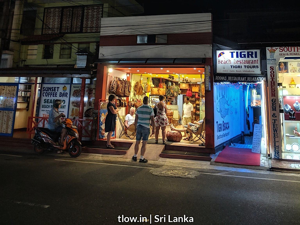 Street shopping in Sri Lanka