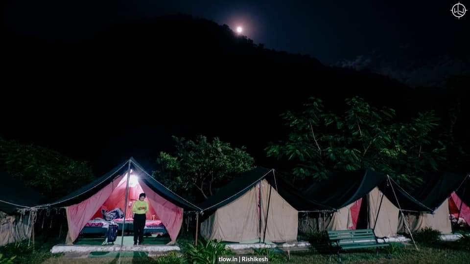 Rishikesh River camping