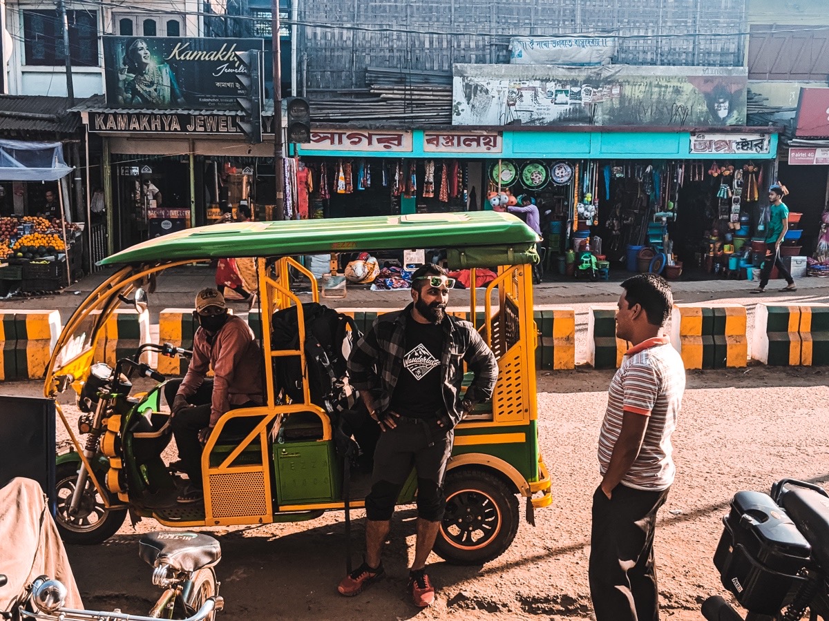 tuktuk in Tripura