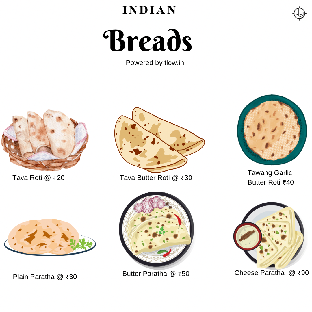 Yolo Cafe Indian breads