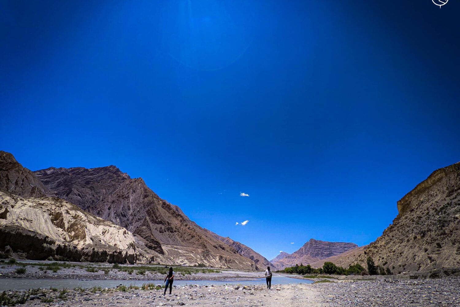 Spiti valley river side