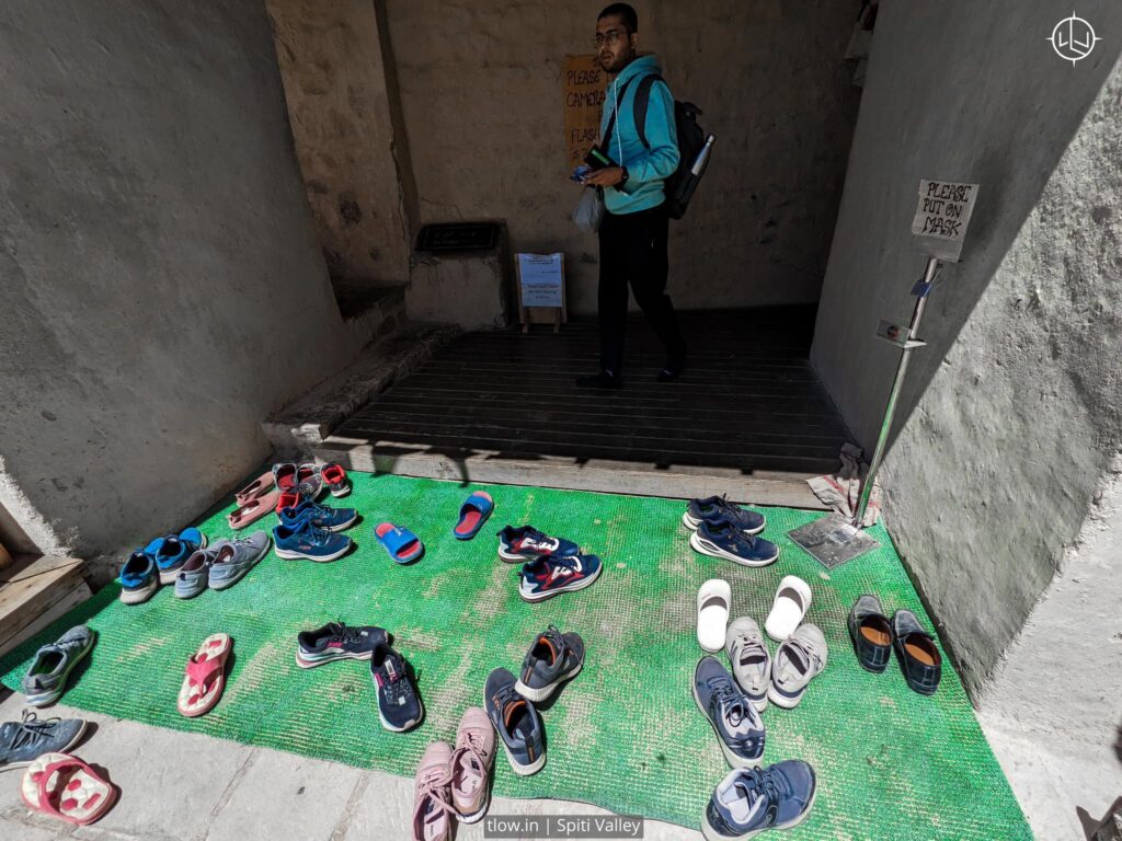 Tabo monastery shoes