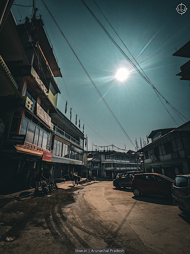 Tawang town 6am April ‘23