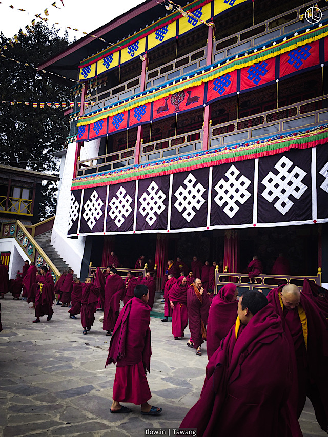 Tawang monastery morning