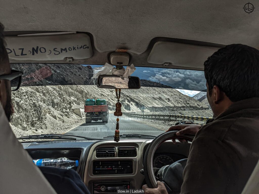 Driving around leh ladakh 2023