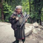 Malana lady from the forest