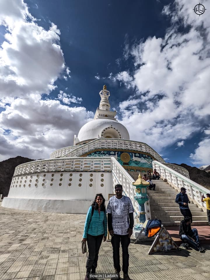 Shanti stupa picture
