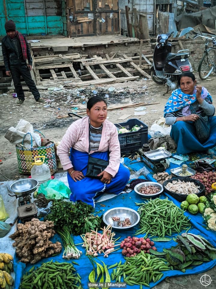 Imphal ima market Manipur