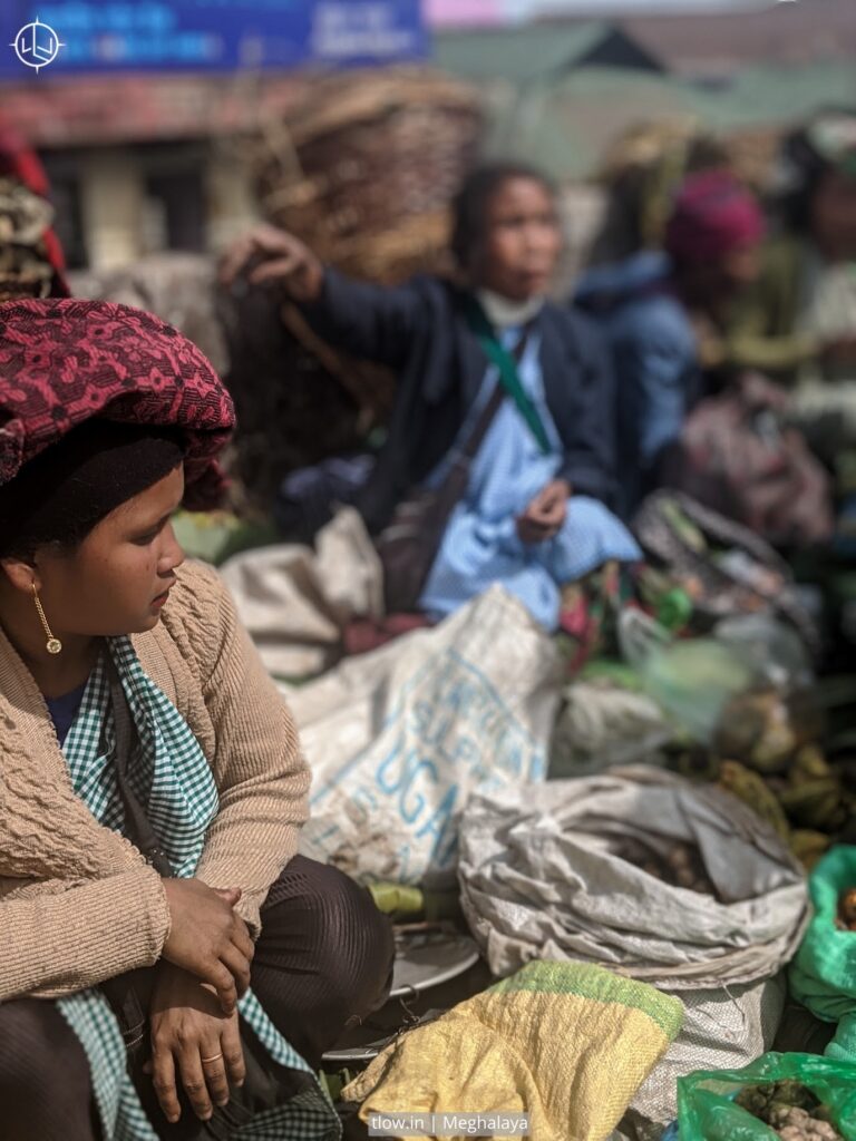 Ladies in the market in meghalaya | Khasi Tribe
