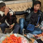 Two bothers selling ghost pepper in Shillong