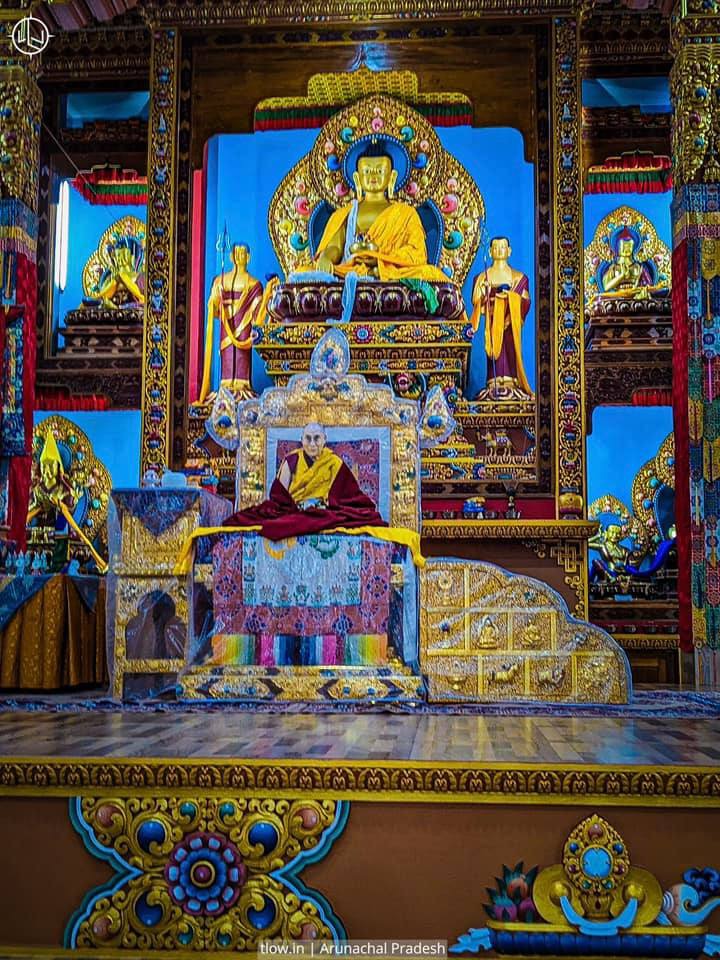 Buddha statue in Dirang monastery