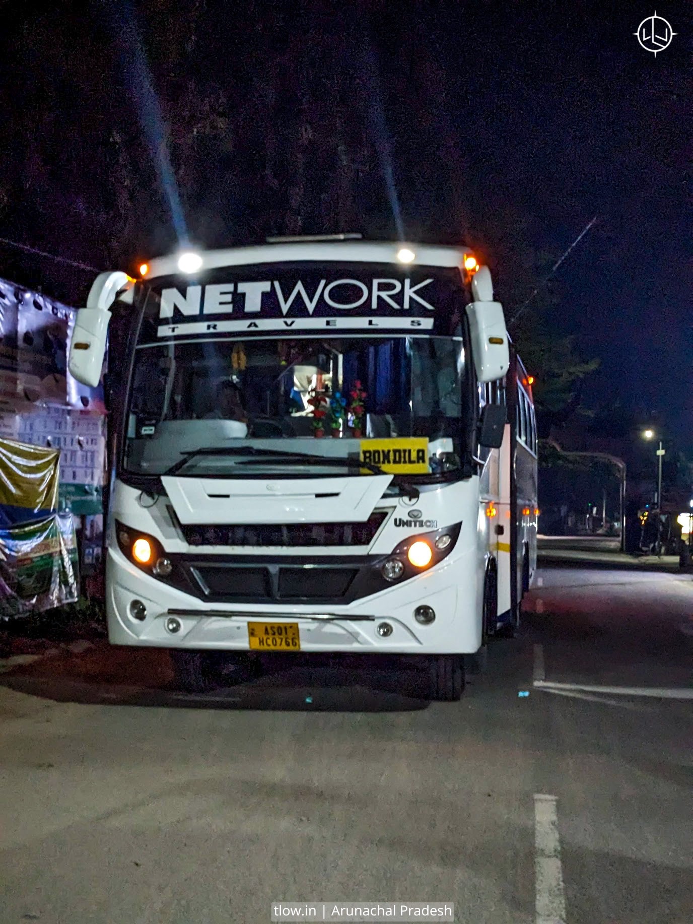 Network bus in Bomdila