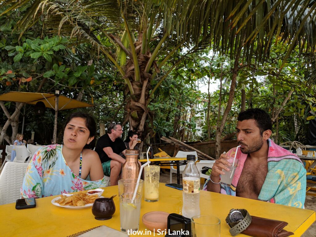 Lunch time in Sri Lanka