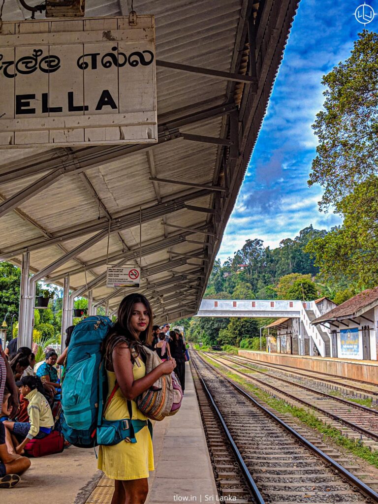 Ella rail way station Sri Lanka