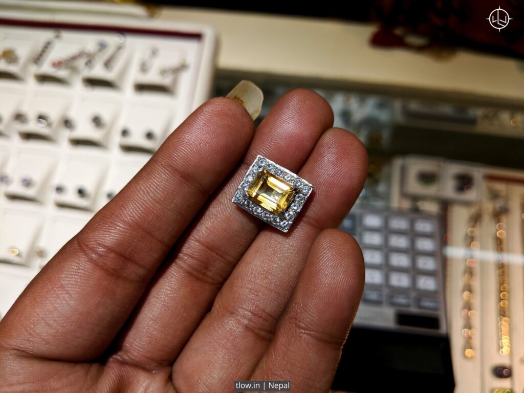 Silver Ring in Nepal