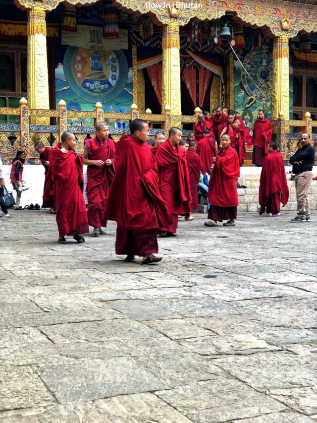 The Monk Life In Bhutan