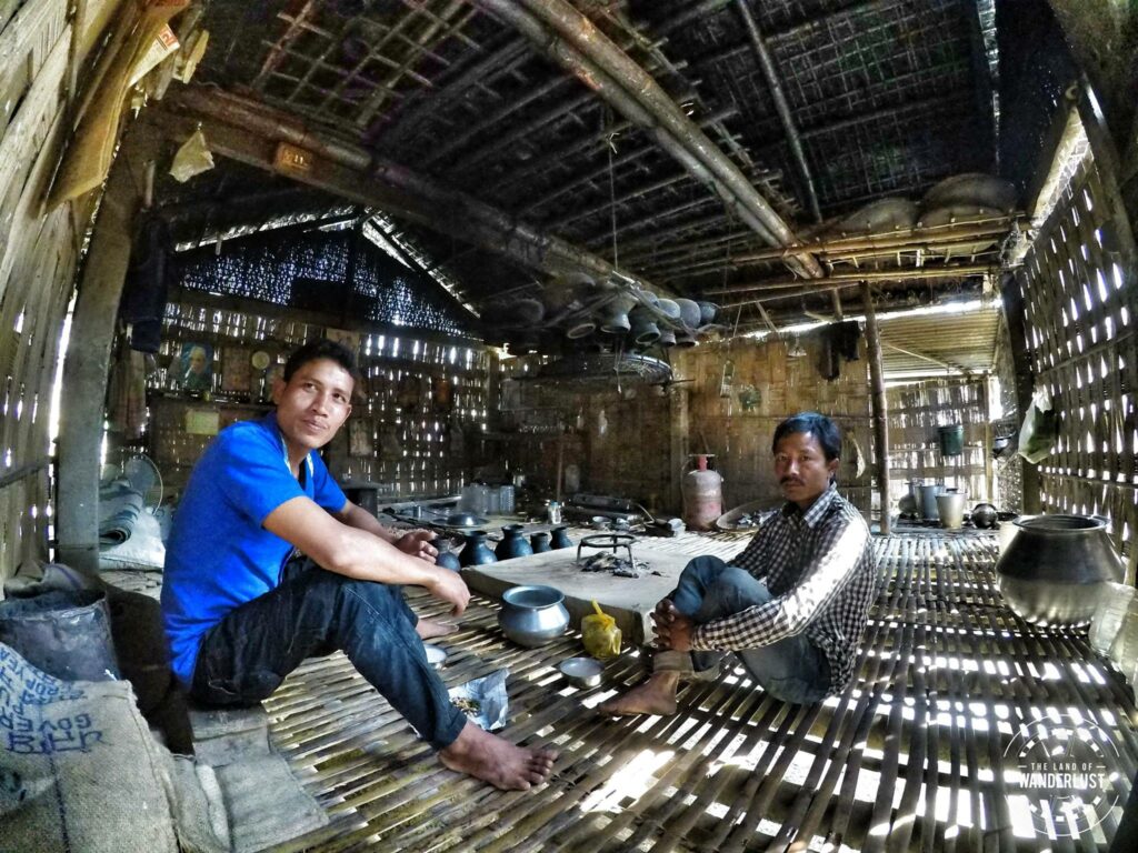 Bamboo hut stay in Assam